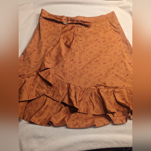 Disney Epcot Italy World Showcase Minnie Mickey Dress Shop Skirt Topolino 2X - Picture 1 of 11